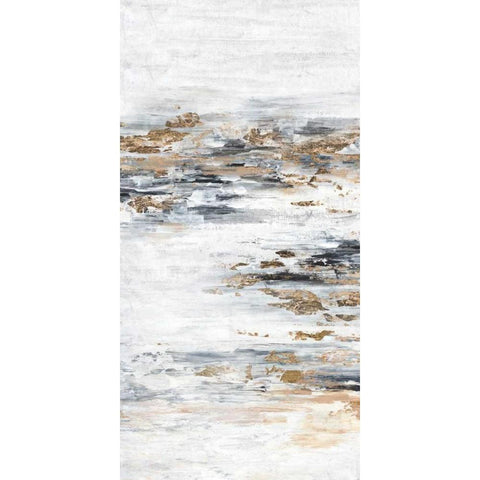 Memory II Gold Ornate Wood Framed Art Print with Double Matting by Isabelle Z