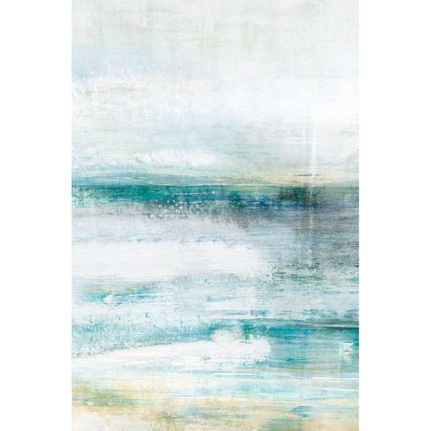 Waverly I White Modern Wood Framed Art Print by Isabelle Z