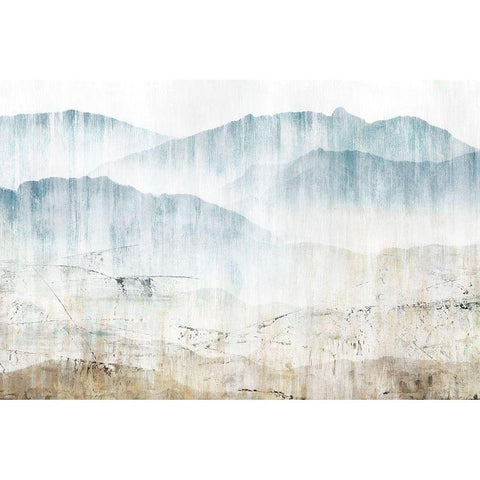 Beneath II Black Modern Wood Framed Art Print with Double Matting by Isabelle Z