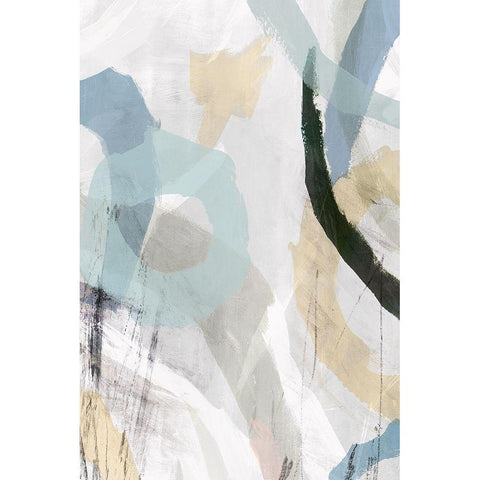 Stillness I  Black Modern Wood Framed Art Print by Isabelle Z
