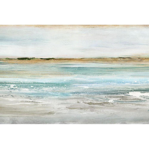Retrospective III  Black Modern Wood Framed Art Print with Double Matting by Isabelle Z