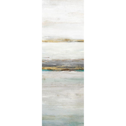 Quiet Evening I  White Modern Wood Framed Art Print by Isabelle Z