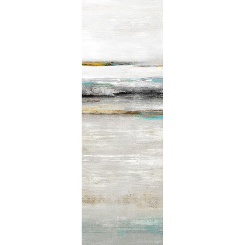 Quiet Evening II  Black Modern Wood Framed Art Print with Double Matting by Isabelle Z