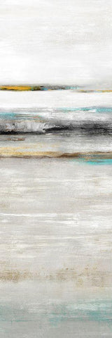 Quiet Evening II  Black Ornate Wood Framed Art Print with Double Matting by Isabelle Z