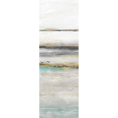 Quiet Evening III  White Modern Wood Framed Art Print by Isabelle Z