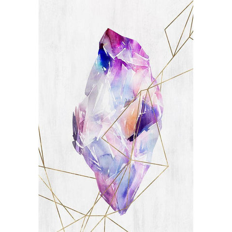 Lucid I  Black Modern Wood Framed Art Print by Isabelle Z