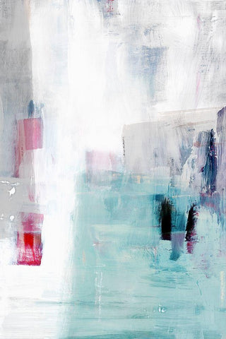 Daydreaming I  Black Ornate Wood Framed Art Print with Double Matting by Isabelle Z