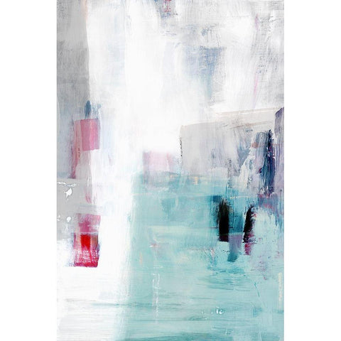 Daydreaming I  White Modern Wood Framed Art Print by Isabelle Z
