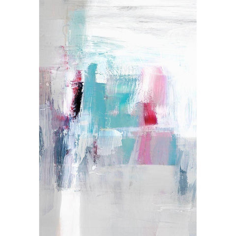 Daydreaming II  Black Modern Wood Framed Art Print with Double Matting by Isabelle Z