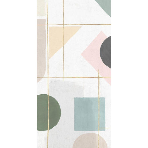 Unity I  White Modern Wood Framed Art Print by Isabelle Z