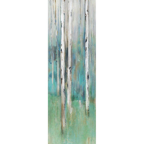 Foothills III  Black Modern Wood Framed Art Print by Isabelle Z