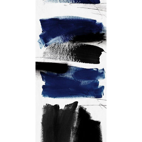 Capsize  Black Modern Wood Framed Art Print by Isabelle Z
