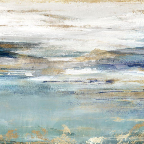 Upon a Clear II  White Modern Wood Framed Art Print by Isabelle Z