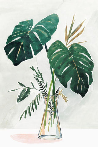 Forenoon II  Black Ornate Wood Framed Art Print with Double Matting by Isabelle Z