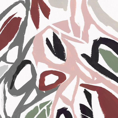 Lusting II  White Modern Wood Framed Art Print by Isabelle Z
