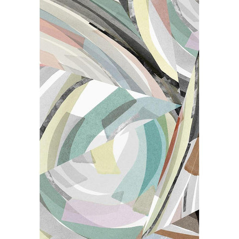Le Reve II  Black Modern Wood Framed Art Print with Double Matting by Isabelle Z