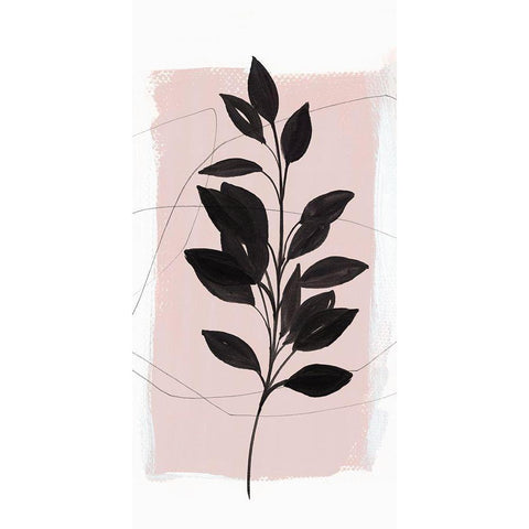 Ramie I  White Modern Wood Framed Art Print by Isabelle Z