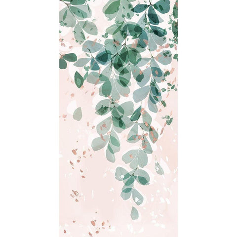 Mizzle I  White Modern Wood Framed Art Print by Isabelle Z