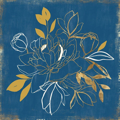 Callaia II   Gold Ornate Wood Framed Art Print with Double Matting by Isabelle Z