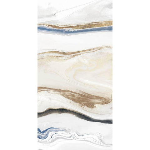 Synthesis III   White Modern Wood Framed Art Print by Isabelle Z