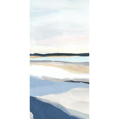 Seaside Day IV Black Modern Wood Framed Art Print by Isabelle Z