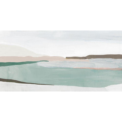 Sole of the Land II Black Modern Wood Framed Art Print with Double Matting by Isabelle Z