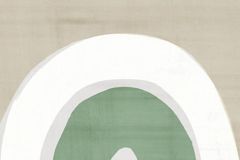 The Thoughts Inside White Modern Wood Framed Art Print with Double Matting by Isabelle Z