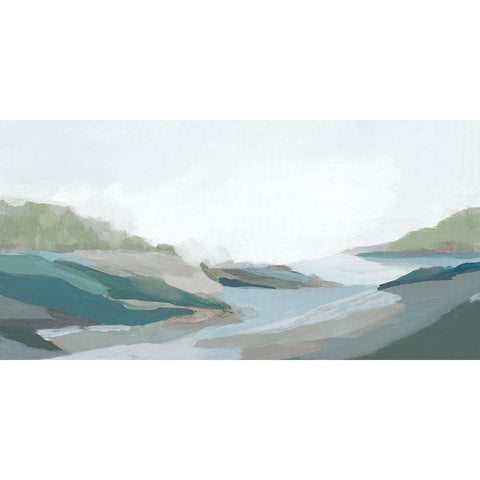 Return to Nature II Black Modern Wood Framed Art Print by Isabelle Z