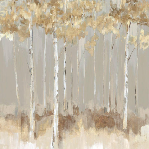 Shimmering Escape White Modern Wood Framed Art Print by Isabelle Z