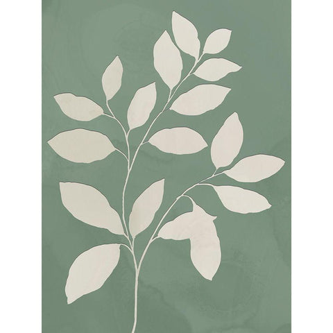 Perfect Simplicity I Black Modern Wood Framed Art Print with Double Matting by Isabelle Z