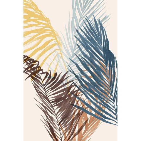 Hawaiian Breeze III  Gold Ornate Wood Framed Art Print with Double Matting by Isabelle Z