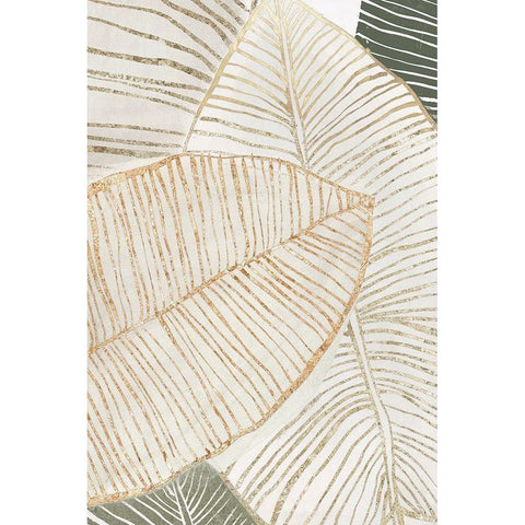 Tropic Breeze I  White Modern Wood Framed Art Print by Isabelle Z