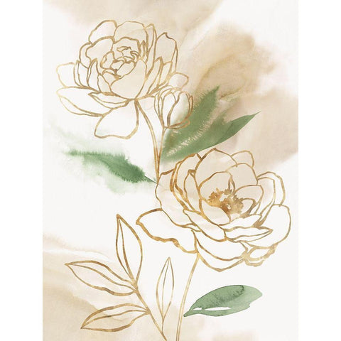 Freshly Picked II Gold Ornate Wood Framed Art Print with Double Matting by Isabelle Z