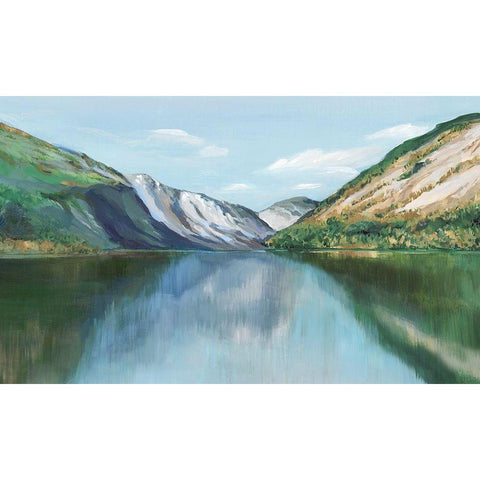 Flourishing Basin White Modern Wood Framed Art Print by Isabelle Z