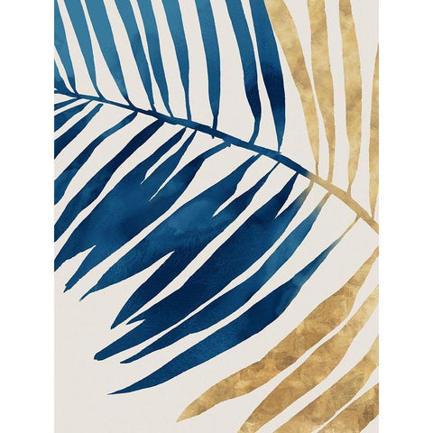 Sweet Palm II Black Modern Wood Framed Art Print by Isabelle Z