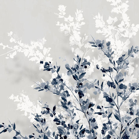 Where will we be this Spring I White Modern Wood Framed Art Print with Double Matting by Isabelle Z