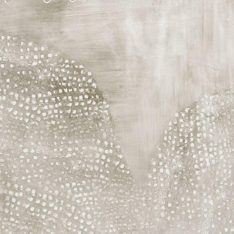 Shimmering Dreams II Black Modern Wood Framed Art Print by Isabelle Z