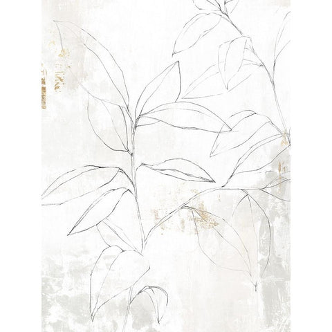 Mandola I  Black Modern Wood Framed Art Print by Isabelle Z