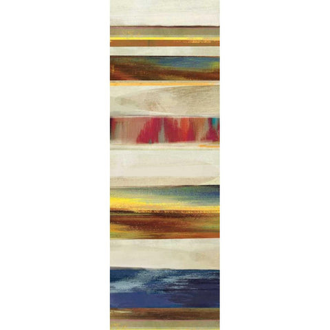 Pulse II - Mini Black Modern Wood Framed Art Print by Fontaine, Drako