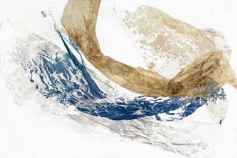 Conjunction  White Modern Wood Framed Art Print with Double Matting by Sullivan Fowler, Jan