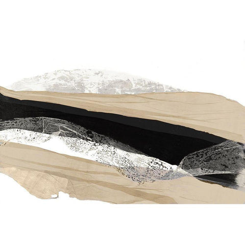 Sidelines III Black Modern Wood Framed Art Print with Double Matting by Sullivan Fowler, Jan