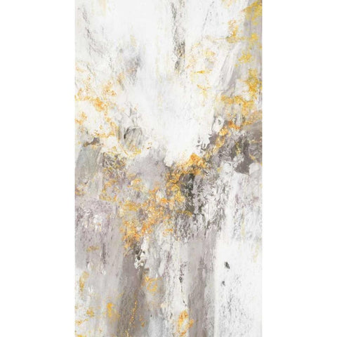 Flow White II Black Modern Wood Framed Art Print by Gardner, Jennifer