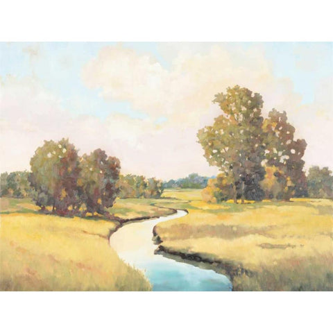 Farming Country I Gold Ornate Wood Framed Art Print with Double Matting by Reynolds, Graham
