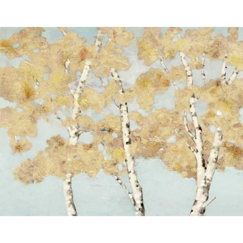 Soft Breeze I Gold Ornate Wood Framed Art Print with Double Matting by Reynolds, Graham