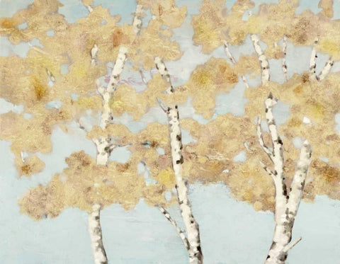Soft Breeze I White Modern Wood Framed Art Print with Double Matting by Reynolds, Graham