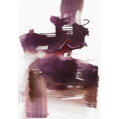 Oscillate Black Modern Wood Framed Art Print by Guna, Bianka