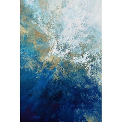 Nilus  Black Modern Wood Framed Art Print with Double Matting by Broughton, Shaylen
