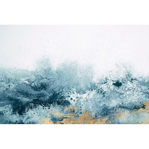 Lauma  Black Modern Wood Framed Art Print by Broughton, Shaylen