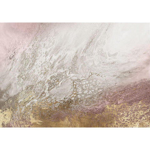 Nortia Pink Version  White Modern Wood Framed Art Print by Broughton, Shaylen