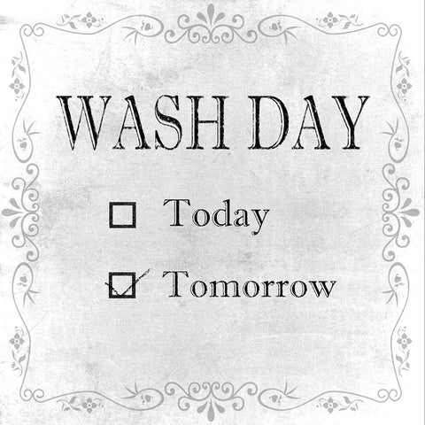 Tomorrows Wash Gold Ornate Wood Framed Art Print with Double Matting by Smith, Karen